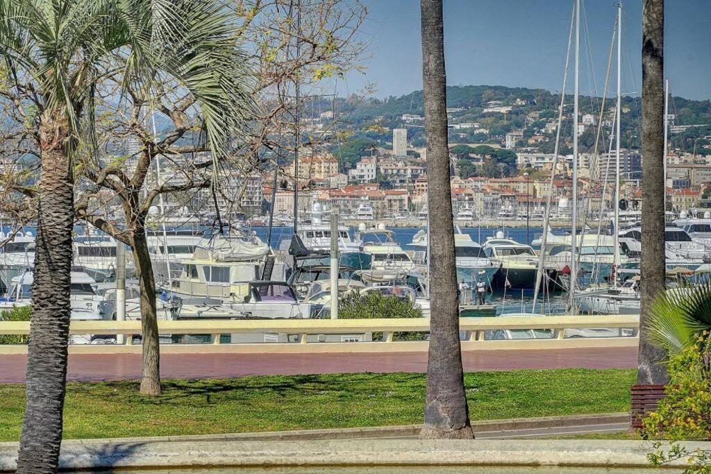 カンヌLe Palm - 100M Plage - Croisette - Verriere Cote D'Azurアパートメント エクステリア 写真